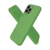 İphone 12 Pro Max Kılıf First Silikon - Yeşil