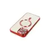 İphone 12 Pro Max Kılıf Kross Magneticsafe Kapak - Kırmızı