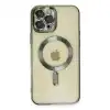 İphone 12 Pro Max Kılıf Kross Magneticsafe Kapak - Koyu Yeşil