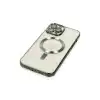 İphone 12 Pro Max Kılıf Kross Magneticsafe Kapak - Koyu Yeşil
