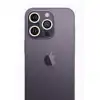 İphone 12 Pro Max Neon Fosforlu Kamera Lens - Beyaz