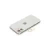 İphone 12 Renkli Kamera Lens Koruma Cam - Sarı-turuncu