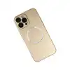 İphone 13 Pro Kılıf Jack Magneticsafe Lens Silikon - Gold