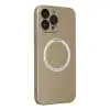 İphone 13 Pro Kılıf Jack Magneticsafe Lens Silikon - Gold