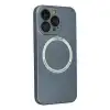 İphone 13 Pro Kılıf Jack Magneticsafe Lens Silikon - Sierra Blue