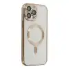 İphone 13 Pro Kılıf Kross Magneticsafe Kapak - Gold