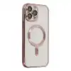 İphone 13 Pro Kılıf Kross Magneticsafe Kapak - Rose