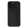 İphone 13 Pro Kılıf Mega Standlı Silikon - Siyah