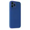 İphone 13 Pro Kılıf Nano İçi Kadife Silikon - Lacivert