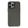 İphone 13 Pro Max Kılıf Anka Pc Sert Metal Kapak - Siyah