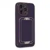 İphone 13 Pro Max Kılıf Coco Elit Kapak - Derin Mor