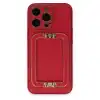 İphone 13 Pro Max Kılıf Coco Elit Kapak - Kırmızı