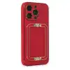 İphone 13 Pro Max Kılıf Coco Elit Kapak - Kırmızı