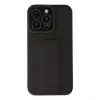 İphone 13 Pro Max Kılıf Mega Standlı Silikon - Siyah