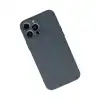 İphone 13 Pro Max Kılıf Nano İçi Kadife Silikon - Gri