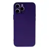 İphone 13 Pro Max Kılıf Nano İçi Kadife Silikon - Mor