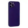 İphone 13 Pro Max Kılıf Nano İçi Kadife Silikon - Mor