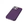 İphone 13 Pro Max Kılıf Pc Sert Şeffaf Kapak - Mor