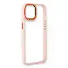 İphone 14 Plus Kılıf Dora Kapak - Pudra