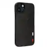 İphone 14 Plus Kılıf Loop Deri Silikon - Siyah