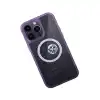 İphone 14 Pro Kılıf Magic Magneticsafe Silikon - Derin Mor