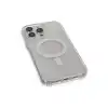 İphone 14 Pro Kılıf Matte Şeffaf Magneticsafe - Şeffaf