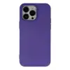 İphone 14 Pro Max Kılıf Nano İçi Kadife Silikon - Mor