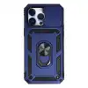 İphone 14 Pro Max Kılıf Pars Lens Yüzüklü Silikon - Lacivert