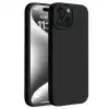 İphone 15 Plus Kılıf First Silikon - Siyah