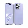 İphone 15 Pro Kılıf First Silikon - Lila
