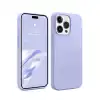 İphone 15 Pro Max Kılıf First Silikon - Lila