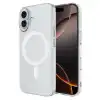 İphone 16 Plus Kılıf Magneticsafe Şeffaf Silikon - Şeffaf