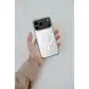 İphone 17 Pro Kılıf Magneticsafe Şeffaf Silikon - Şeffaf
