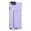 İphone 6 Kılıf Mega Standlı Silikon - Lila