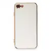 İphone 7 Kılıf Volet Silikon - Beyaz
