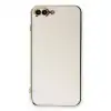 İphone 7 Plus Kılıf Volet Silikon - Beyaz