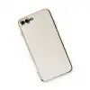İphone 7 Plus Kılıf Volet Silikon - Beyaz