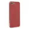İphone 7 Plus Kılıf Volet Silikon - Kırmızı