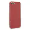 İphone 7 Plus Kılıf Volet Silikon - Kırmızı