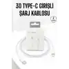 Iphone Uyumlu İOS Uyumlu Lightning Hızlı Şarj Tye C Lightning Şarj Kablosu