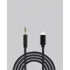 iPhone Uyumlu Lightning 3.5mm Aux Adaptör Kablo Stereo Ses Aktarım