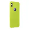 İphone X Kılıf First Silikon - Parlak Sarı