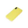 İphone X Kılıf First Silikon - Sarı