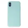 İphone X Kılıf First Silikon - Turkuaz