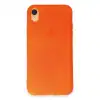 İphone Xr Kılıf First Silikon - Parlak Turuncu