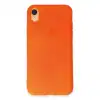 İphone Xr Kılıf First Silikon - Parlak Turuncu