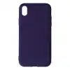 İphone Xr Kılıf Nano İçi Kadife Silikon - Mor