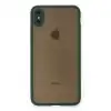 İphone Xs Max Kılıf Montreal Silikon Kapak - Yeşil