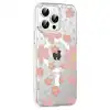 Joko Apple İphone 15 Pro Floral Magsafe Kapak - Pembe