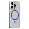 Joko Apple İphone 15 Pro Kılıf Bubble Magsafe Kapak - Mavi